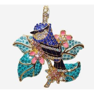 Kirks Folly BLUE SONG BIRD MAGNETIC ENHANCER Pendant